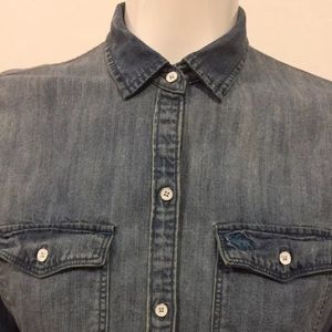 Abercrombie & Fitch Denim shirt Long sleeve size S
